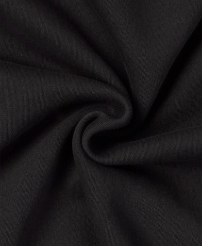 Black Straight Leg Sweats